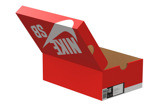 Nike Shoe Box 14 Modelo 3D