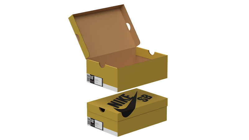 Nike Shoe Box 15 3D मॉडल .c4d .max .obj .3ds .fbx .stl .blend 