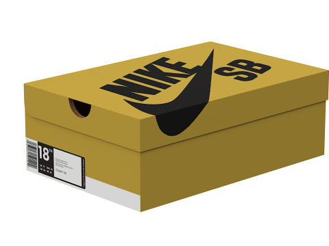 Nike Shoe Box 15 3D मॉडल