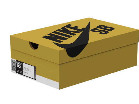 Nike Shoe Box 15 3D Model