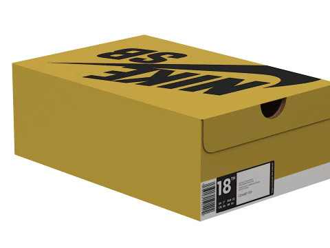 Nike Shoe Box 15 3D Model