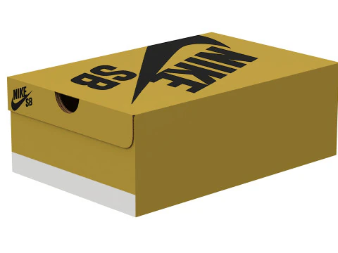 Nike Shoe Box 15 3D Model