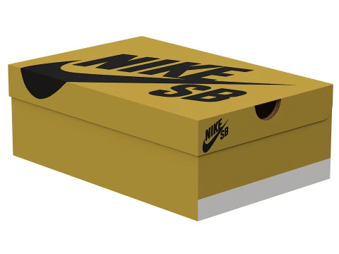 Nike Shoe Box 15 3D Model
