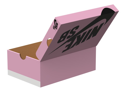 Nike Shoe Box 16 Modèle 3D