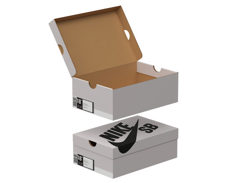 Nike Shoe Box 17 3D 模型