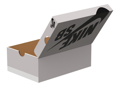 Nike Shoe Box 17 3D Modell