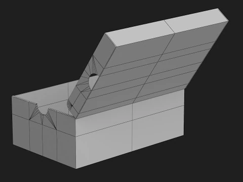 Nike Shoe Box 18 3D Model