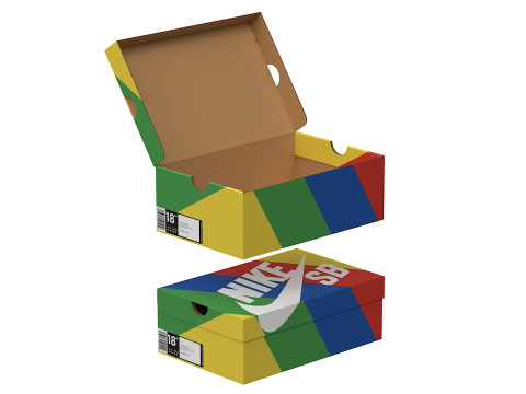 Nike Shoe Box 19 3D 模型