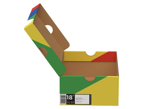 Nike Shoe Box 19 3Dモデル