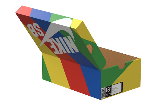 Nike Shoe Box 19 3Dモデル