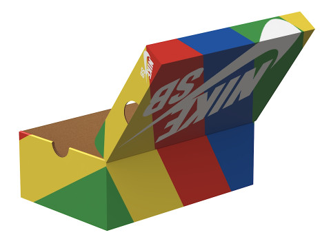 Nike Shoe Box 19 3Dモデル
