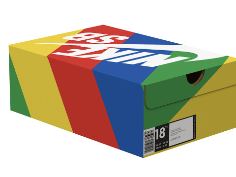 Nike Shoe Box 19 3Dモデル