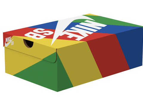 Nike Shoe Box 19 3Dモデル
