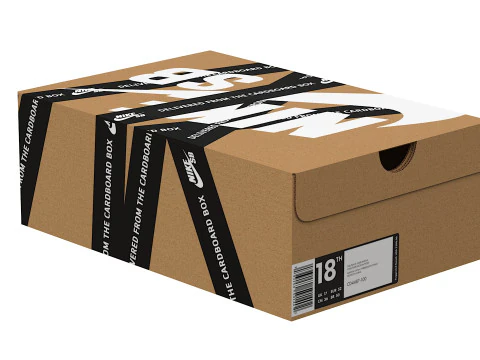 Nike Shoe Box 20 3D Model