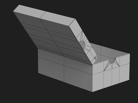 Nike Shoe Box 20 3D Model