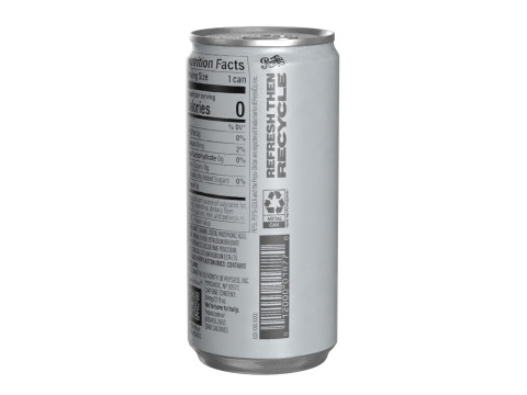 Pepsi Diet Drink Can Slim 190ml 01 3D Model