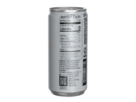 Bebida Dieta Pepsi Lata Slim 190ml 01 Modelo 3D