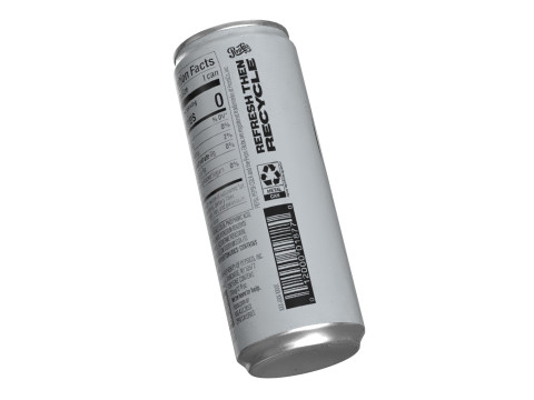 Pepsi Diet Drink Can Slim 250ml 02 3D Model