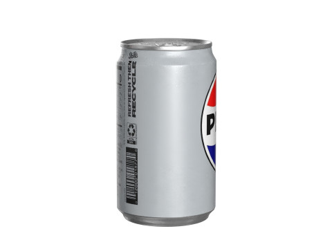 Pepsi Diet Drink Can Sleek 200ml 03 3D Model