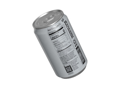 Pepsi Diet Drink Can Sleek 200ml 03 3D Model