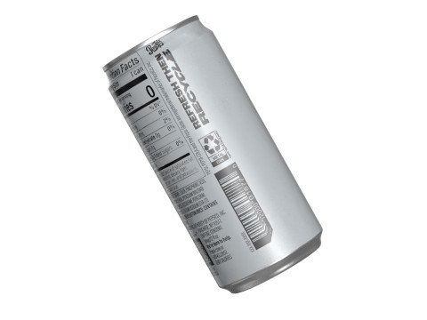 Pepsi Diet Drink Can Sleek 250ml 04 Modello 3D