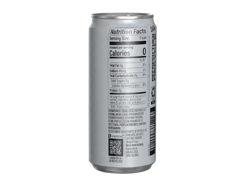 Pepsi Diet Drink Can Sleek 270ml 05 3D Model