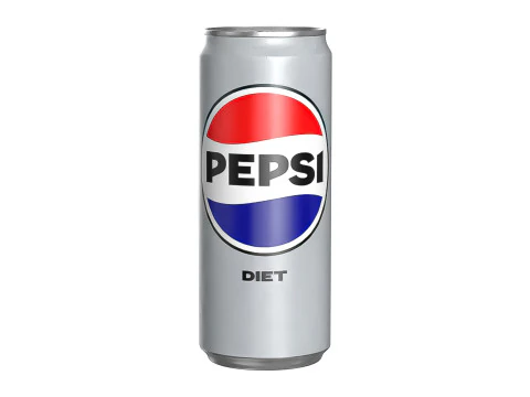 Pepsi Boisson Di&eacute;t&eacute;tique Canette Sleek 310ml 06 Modèle 3D