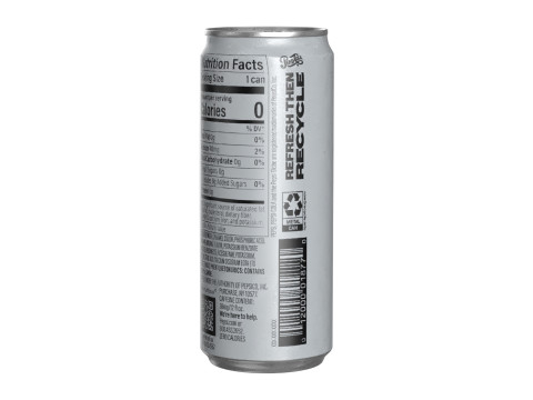 Pepsi Diet Drink Can Sleek 310ml 06 3D Model