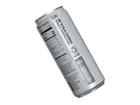 Pepsi Diet Drink Can Sleek 310ml 06 3D Model