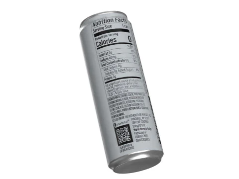 Pepsi Diet Drink Can Sleek 355ml 08 3D Model