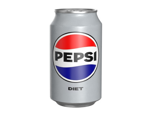 Pepsi Diet Drink Can 330ml 10 Modèle 3D