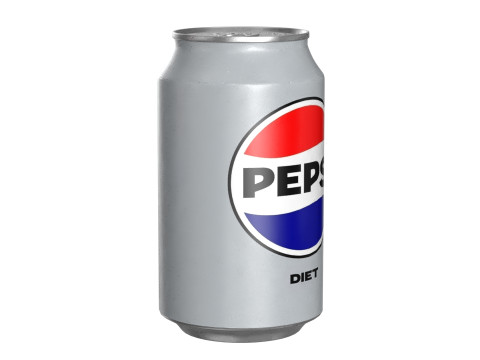Pepsi Diet Drink Can 330ml 10 Model 3D