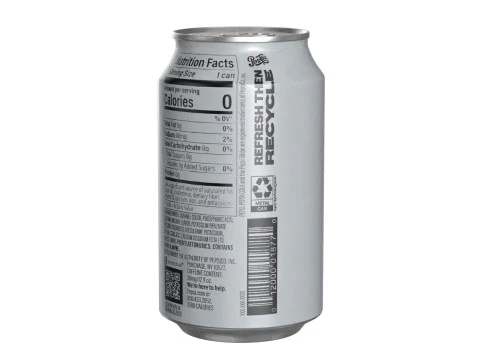 Pepsi Diet Drink Can 330ml 10 3D Model