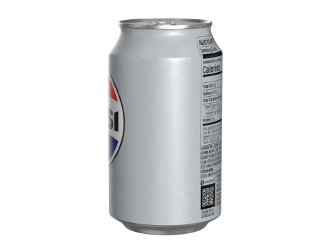 Pepsi Diet Drink Can 330ml 10 Model 3D