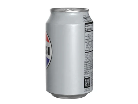 Pepsi Diet Drink Can 330ml 10 3D Model