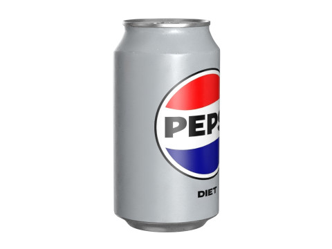 Pepsi Diet Drink Can 355ml 11 3Dモデル