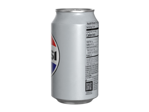 Pepsi Diet Drink Can 355ml 11 3Dモデル