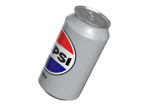 Pepsi Diet Drink Can 355ml 11 3Dモデル