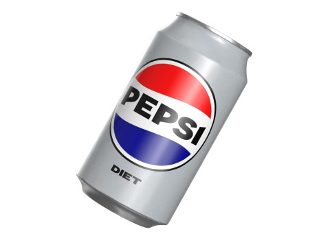Pepsi Diet Drink Can 355ml 11 3Dモデル