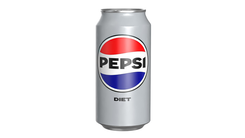 Pepsi Diet Drink Can 375ml 12 3D 模型 .c4d .max .obj .3ds .fbx .stl .blend