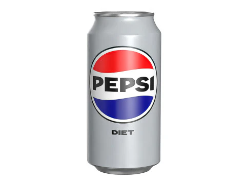 Pepsi Boisson Di&eacute;t&eacute;tique Canette 375ml 12 Modèle 3D