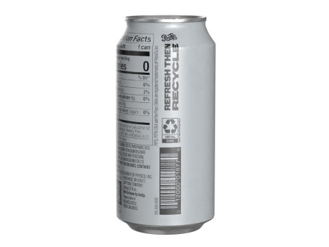 Pepsi Diet Drink Can 375ml 12 3D 模型