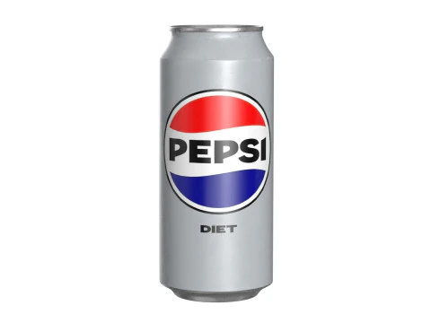 Pepsi Boisson Di&eacute;t&eacute;tique Canette 473ml 13 Modèle 3D