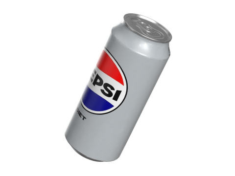 Pepsi Diet Drink Can 473ml 13 Model 3D