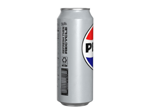 Pepsi Diet Drink Can 500ml 14 3D Модель