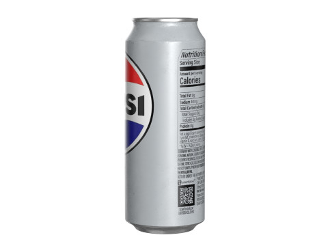 Pepsi Diet Drink Can 500ml 14 3D Модель