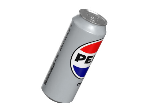 Pepsi Diet Drink Can 500ml 14 3D Модель