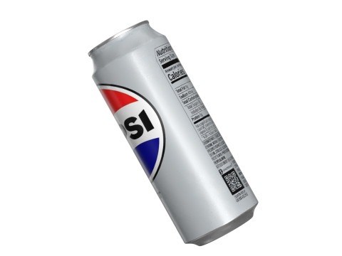 Pepsi Diet Drink Can 500ml 14 3D Модель