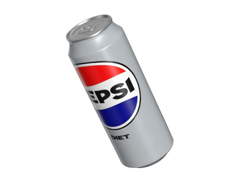 Pepsi Diet Drink Can 500ml 14 3D Модель