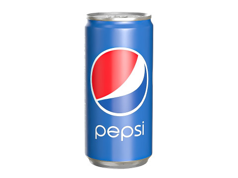 Pepsi Drink Can Slim 190ml 01 3D Модель